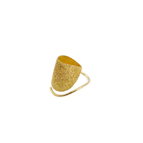Bague 53 Per Suntum - Bague en or jaune 18K 58 Facettes
