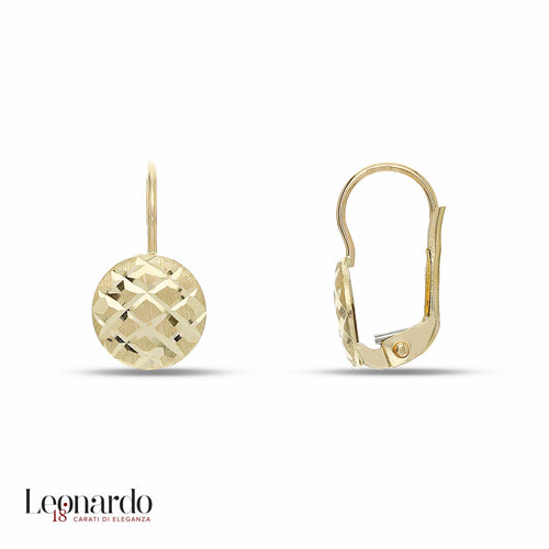 Boucles d'oreilles Boucles d'oreilles lobe en or jaune 18 carats 58 Facettes MA00OG44BYBFH
