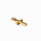 Pendentif Pendentif croix en or jaune 18 carats 58 Facettes 47298057