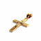 Pendentif Croix grecque - Pendentif en or jaune 18 carats 58 Facettes 4721013
