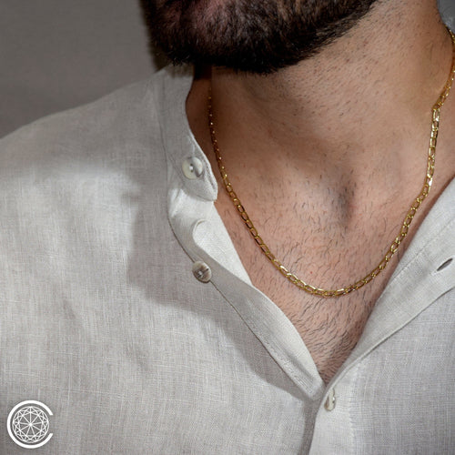 Collier Collana en or jaune 18 carats 58 Facettes HE00OG07CDAOA