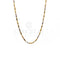 Collier Collier tubulaire en or bicolore 18 carats 58 Facettes HF00GB16D0ACE