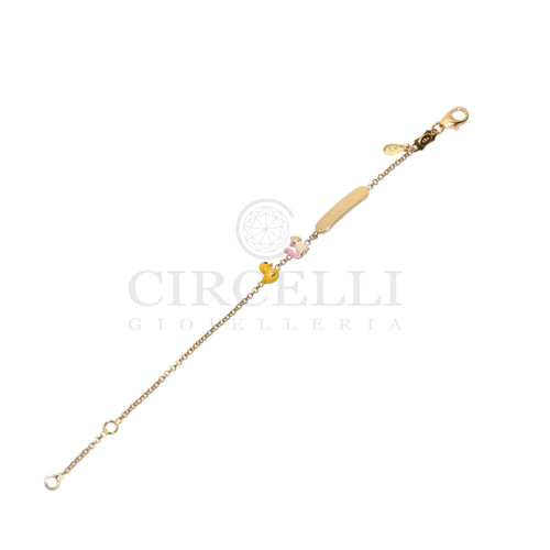 Bracelet Bracelet plaque en or jaune 18 carats 58 Facettes 47298729