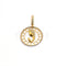 Pendentif Ciondolo madonnina stilizzata oro 18 carati 58 Facettes NM01OG15AAZAR