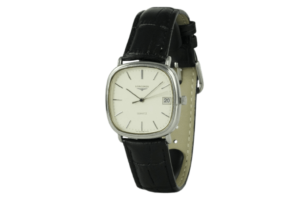 Longines TV Quartz - Montre unisexe en acier