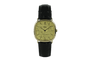 Longines TV Quartz - Montre unisexe plaqué or