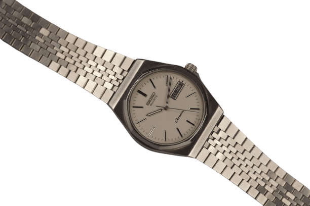 Seiko Chronos - Montre en acier