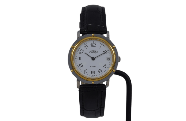 Hermès Clipper - Montre en acier référence 111.03.48