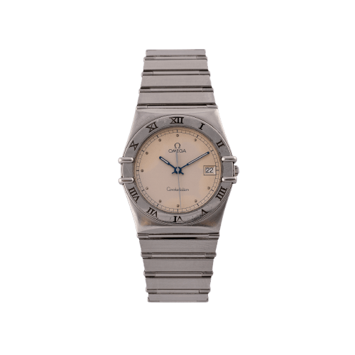 Omega Constellation - Montre quartz en acier