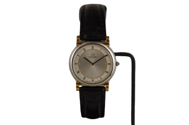 Seiko Credor - Montre femme en or et acier