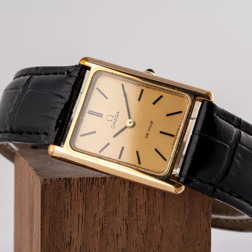 Omega De Ville Tank - Montre plaqué or 58 Facettes TOT-11064