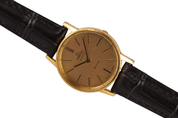 Omega De Ville - Montre femme en plaqué or 58 Facettes TOT-10662
