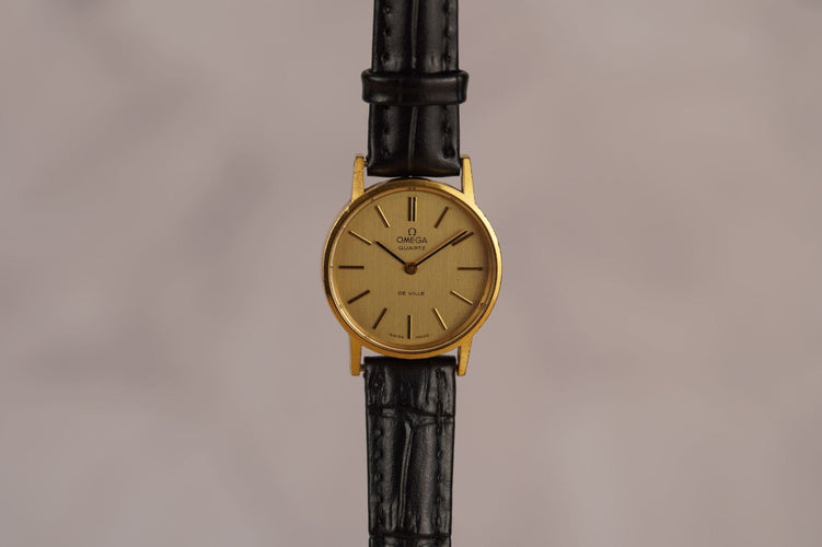 Omega De Ville - Montre femme en plaqué or 58 Facettes TOT-10662