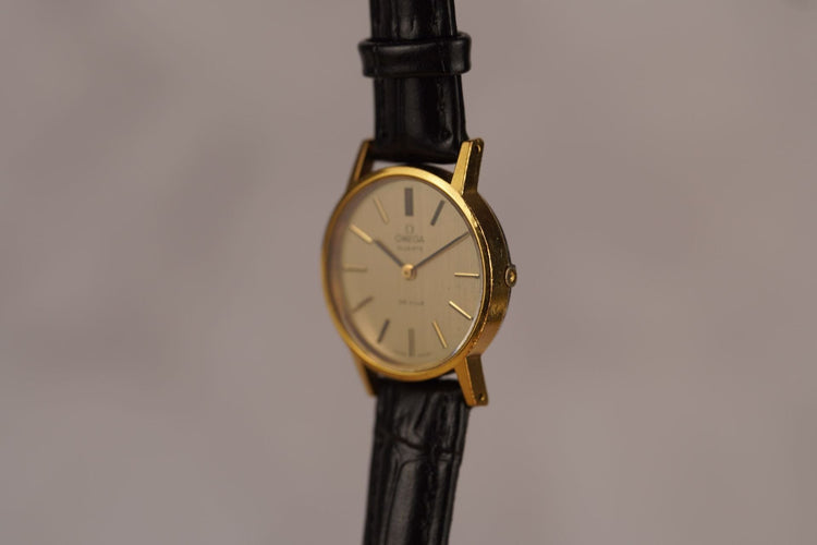 Omega De Ville - Montre femme en plaqué or 58 Facettes TOT-10662