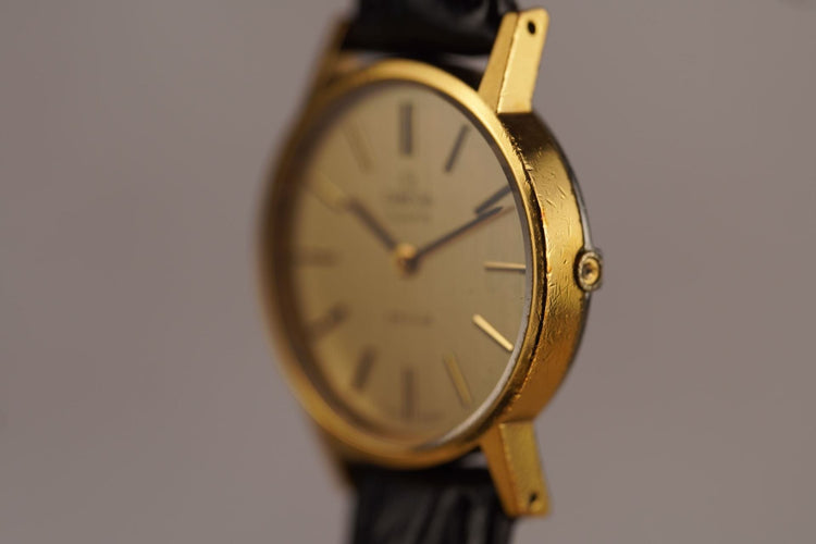 Omega De Ville - Montre femme en plaqué or 58 Facettes TOT-10662
