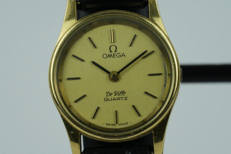 Omega De Ville - Montre femme plaqué or 58 Facettes TOT-01672