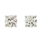 Boucles d'oreilles Boucles d’oreilles puces - Diamants 0,84 ct en or blanc 18 kt 58 Facettes 71
