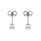 Boucles d'oreilles Boucles d’oreilles puces - Diamants 0,84 ct en or blanc 18 kt 58 Facettes 71