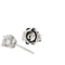 Boucles d'oreilles Boucles d’oreilles puces - Diamants 0,84 ct en or blanc 18 kt 58 Facettes 71