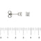 Boucles d'oreilles Boucles d’oreilles puces - Diamants 0,84 ct en or blanc 18 kt 58 Facettes 71