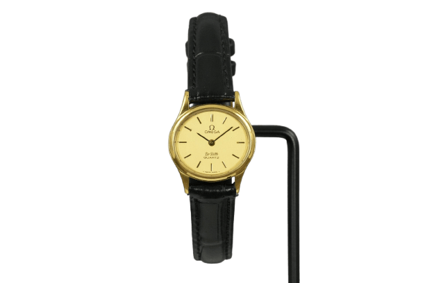 Omega De Ville - Montre femme plaquée or