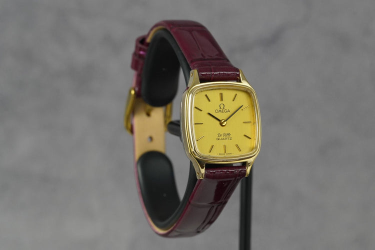 Omega De Ville - Montre femme plaquée or 58 Facettes TOT-11323