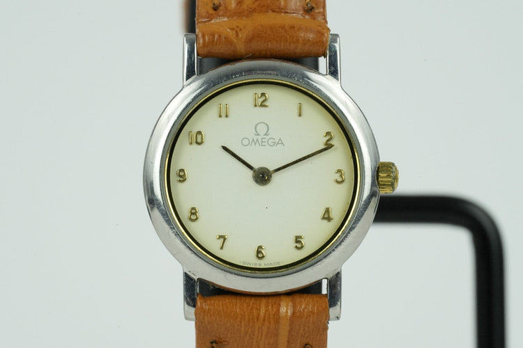 Omega De Ville - Montre femme en acier 58 Facettes TOT-10575