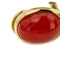 Boucles d'oreilles Boucles d’oreilles puces - Corail en or jaune 18 kt 58 Facettes 37575O