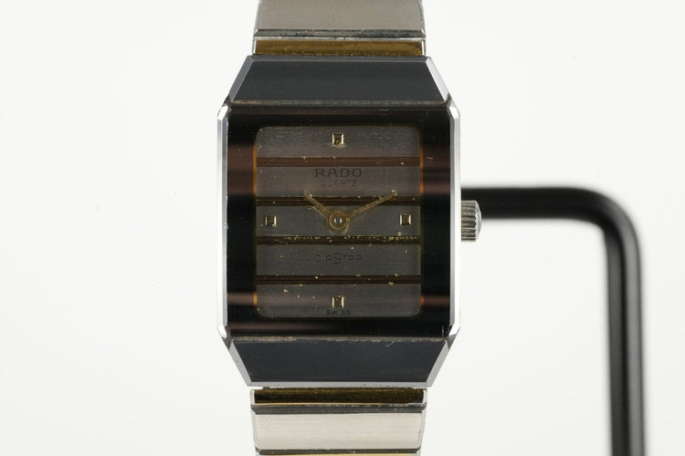 Rado Diastar Tank - Montre rectangulaire en acier 58 Facettes TOT-01518