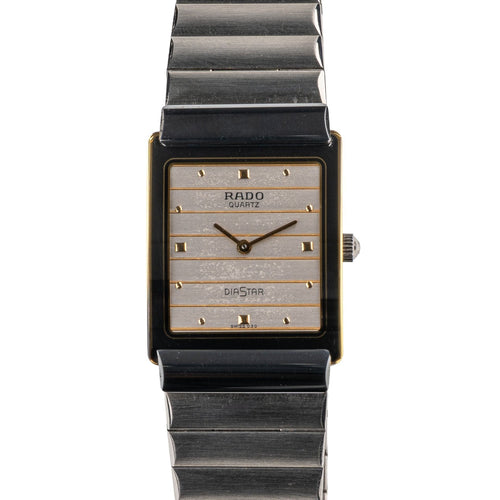 Rado Diastar - Montre unisexe en céramique et acier 58 Facettes TOT-02031