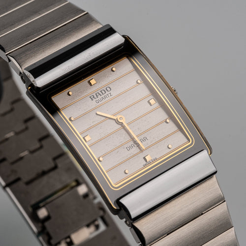 Rado Diastar - Montre unisexe en céramique et acier 58 Facettes TOT-02031