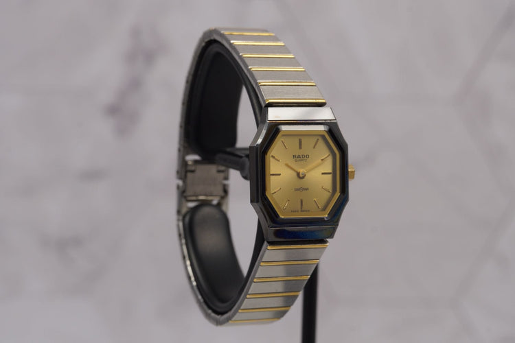 Rado Diastar - Montre femme en céramique et acier bicolore 58 Facettes TOT-11193