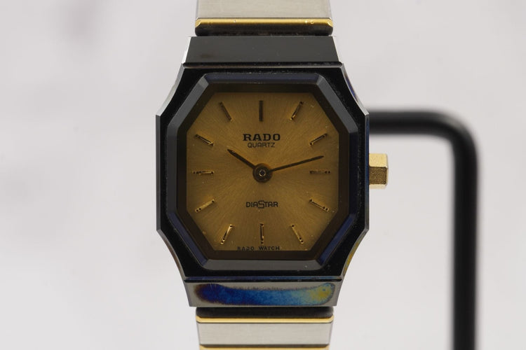 Rado Diastar - Montre femme en céramique et acier bicolore 58 Facettes TOT-11193