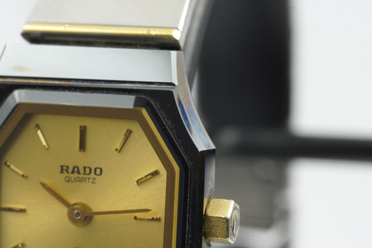 Rado Diastar - Montre femme en céramique et acier bicolore 58 Facettes TOT-11193