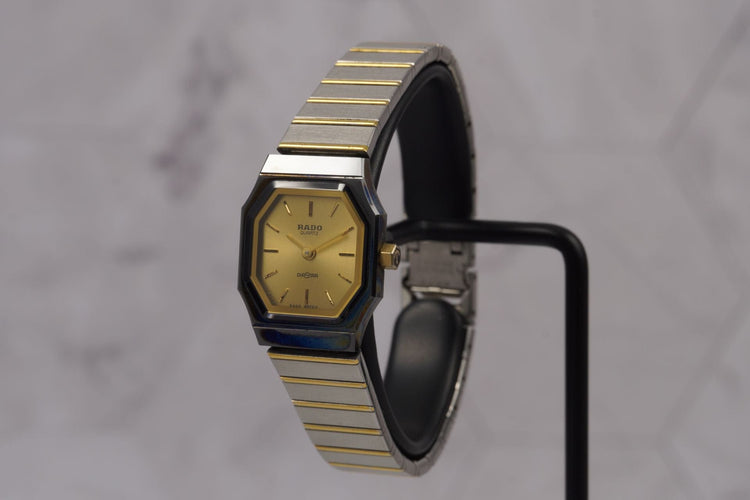 Rado Diastar - Montre femme en céramique et acier bicolore 58 Facettes TOT-11193