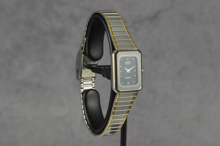Rado Diastar - Montre quartz en acier, réf. 153.1014.3 58 Facettes TOT-11327