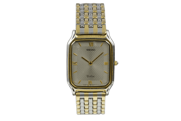 Seiko Dolce Tank - Montre unisexe en acier 58 Facettes TOT-11279