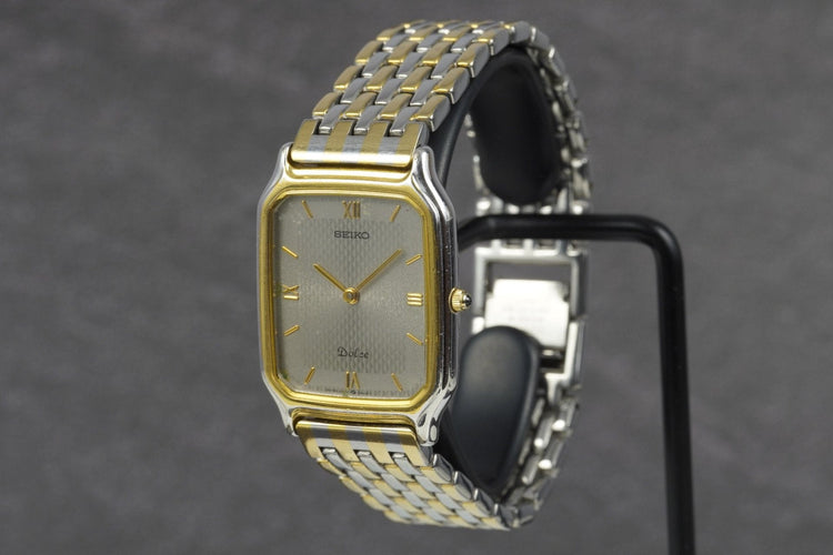 Seiko Dolce Tank - Montre unisexe en acier 58 Facettes TOT-11279