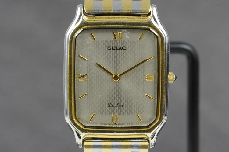 Seiko Dolce Tank - Montre unisexe en acier 58 Facettes TOT-11279
