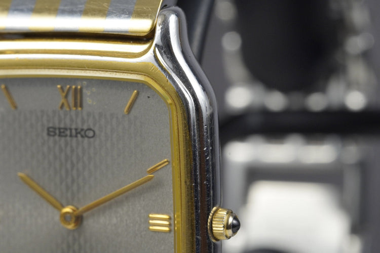 Seiko Dolce Tank - Montre unisexe en acier 58 Facettes TOT-11279