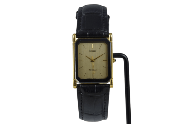 Seiko Dolce Tank - Montre quartz en acier 58 Facettes TOT-11278