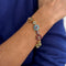 Bracelet Pasquale Bruni - Bracelet fleurs en or jaune 18 ct avec pierres colorées 58 Facettes 38664