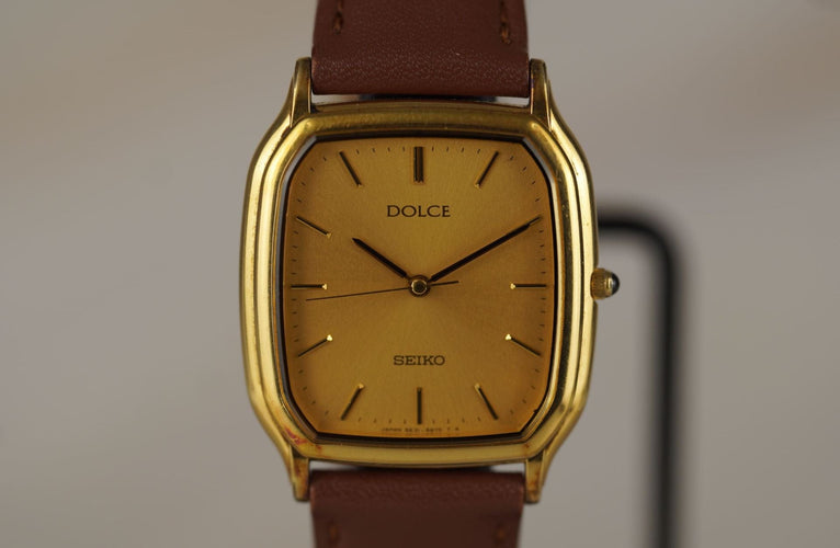 Seiko Dolce Tonneau - Montre en acier 58 Facettes TOT-11134