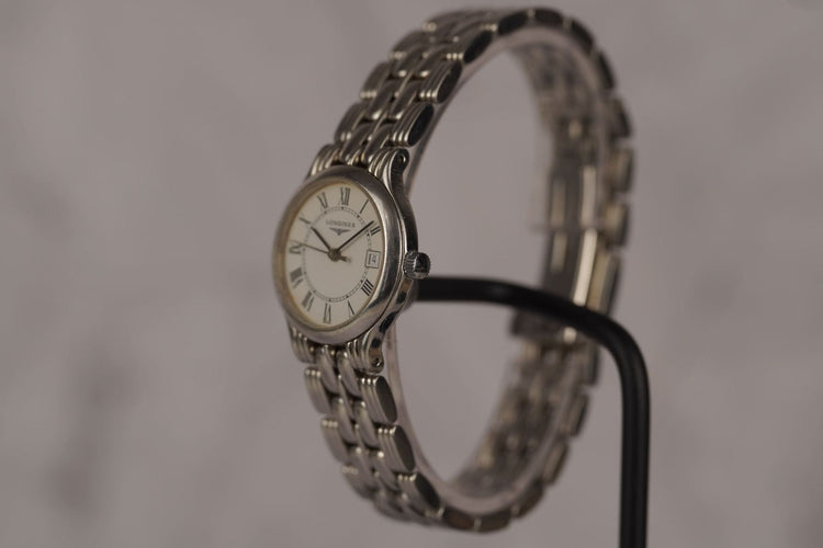 Longines EFC Quartz - Montre L5.149.4 en acier 58 Facettes TOT-10877