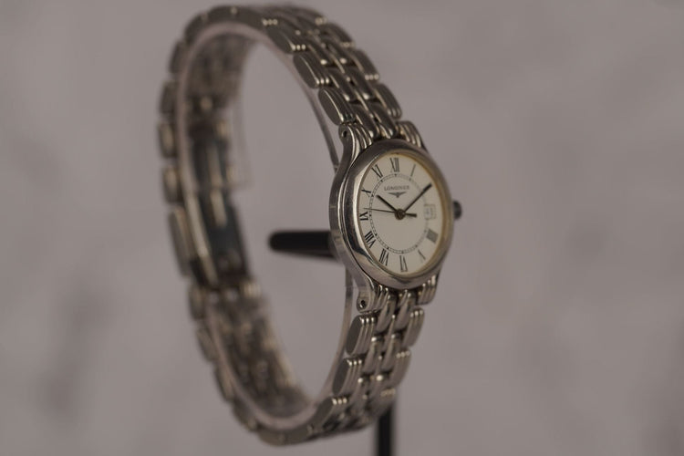 Longines EFC Quartz - Montre L5.149.4 en acier 58 Facettes TOT-10877