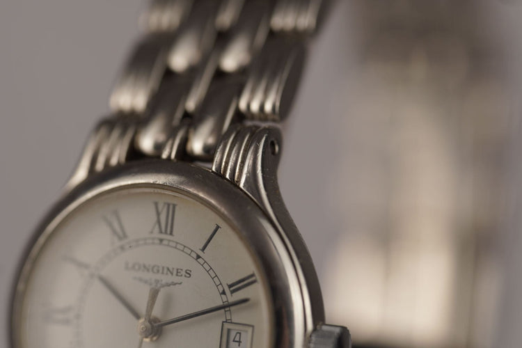 Longines EFC Quartz - Montre L5.149.4 en acier 58 Facettes TOT-10877