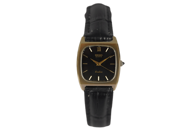 Seiko Exceline Tonneau - Montre en acier 58 Facettes TOT-11118