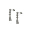 Boucles d'oreilles Boucles d’oreilles pendantes - Diamants en or blanc 18 ct 58 Facettes 40631