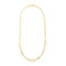 Collier Collier - chaîne maille plate avec 3 nœuds en or jaune 18 ct 58 Facettes 22063