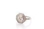 Bague 53 Bague diamant 1,16 ct K/VS2 en or 18k et platine 58 Facettes 27498-27838